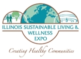 Illinois Sustainable Living and Wellness Expo logo.