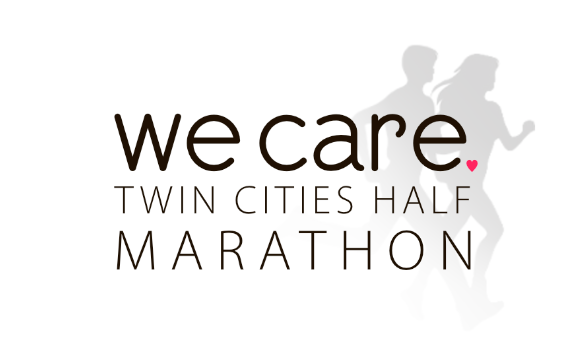 We Care Twin Cities Half Marathon logo.