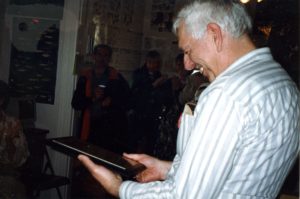 Operation Recycle founding father Derek McCracken is recognized for his efforts.