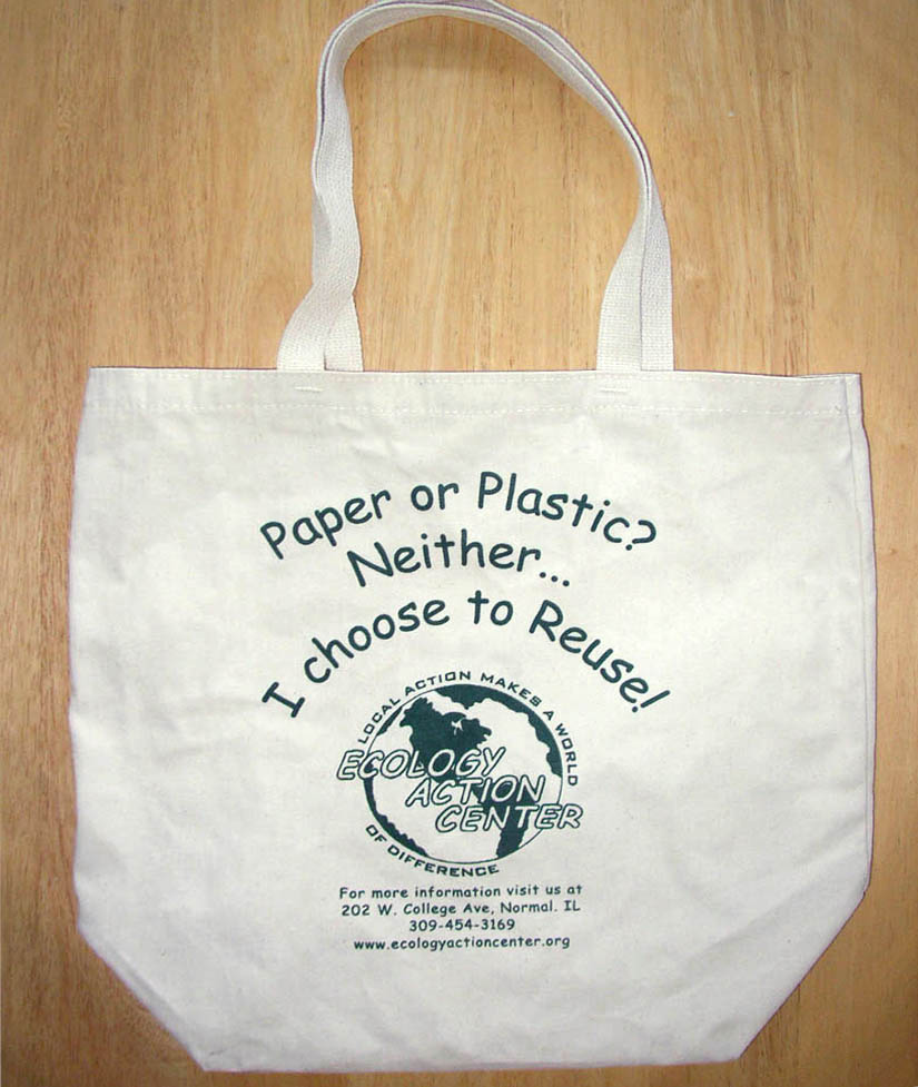 An EAC cloth tote bag.