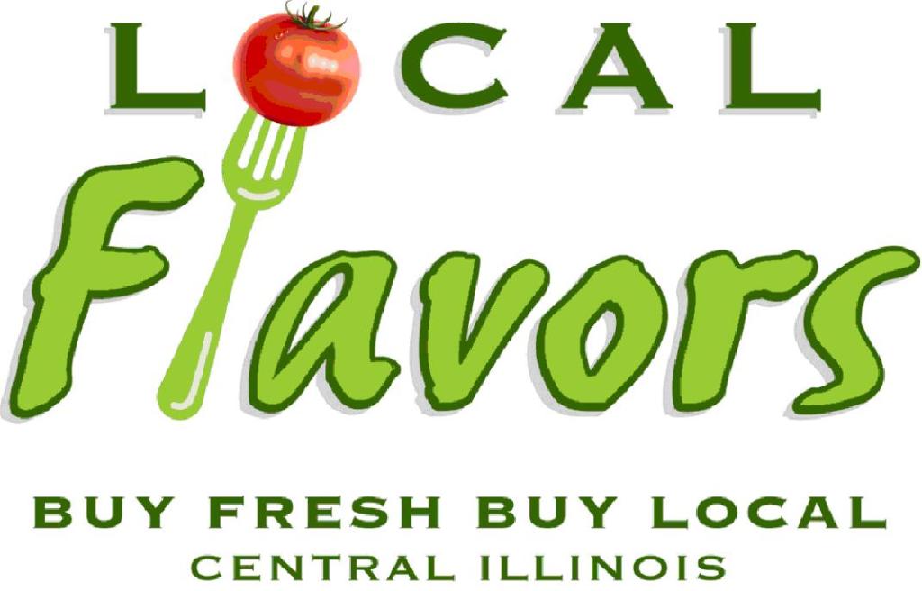 Local Flavors: Buy Fresh, Buy Local central Illinois advertisement.