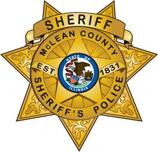 McLean County Sheriff police badge.