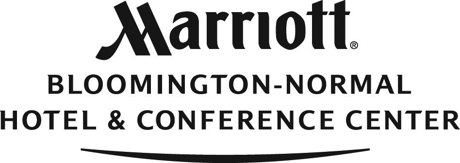 Marriott in Bloomington-Normal, Hotel and Conference Center logo.