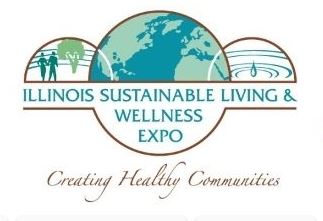 Illinois Sustainable Living and Wellness Expo logo.