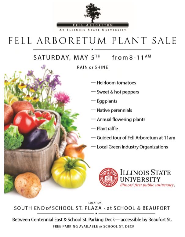 ISU Plant Sale May 5th Advertisement.