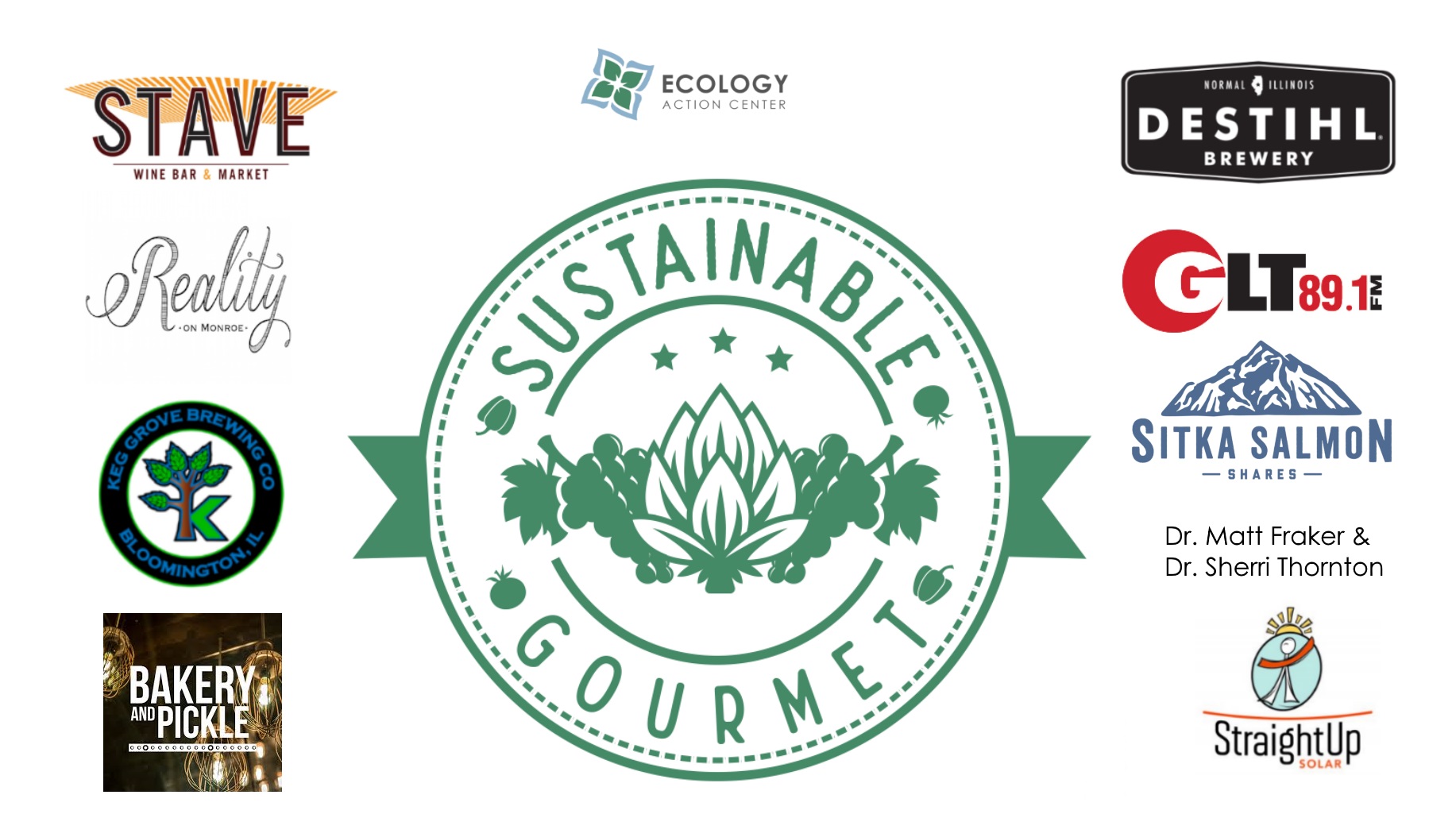 Sustainable Gourmet Logo for Thursday, November 8, 2018.