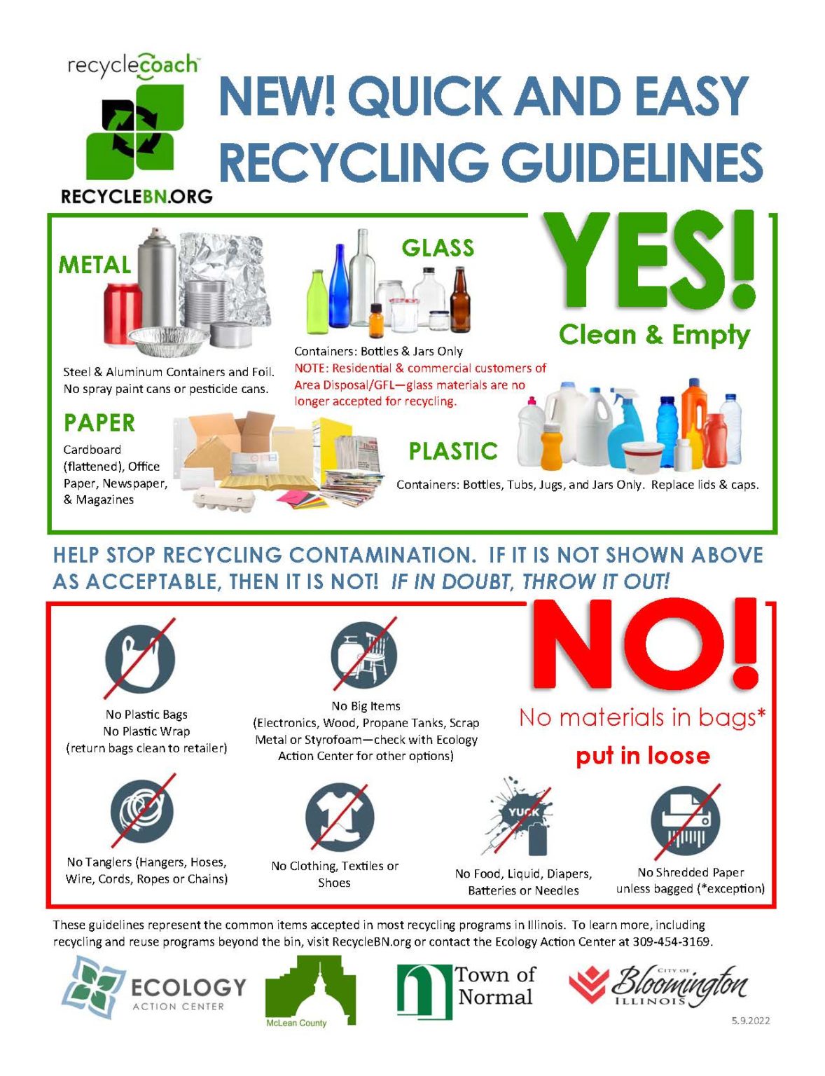 Recycling – where to recycle what? – Ecology Action Center