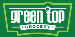 Green top grocery logo