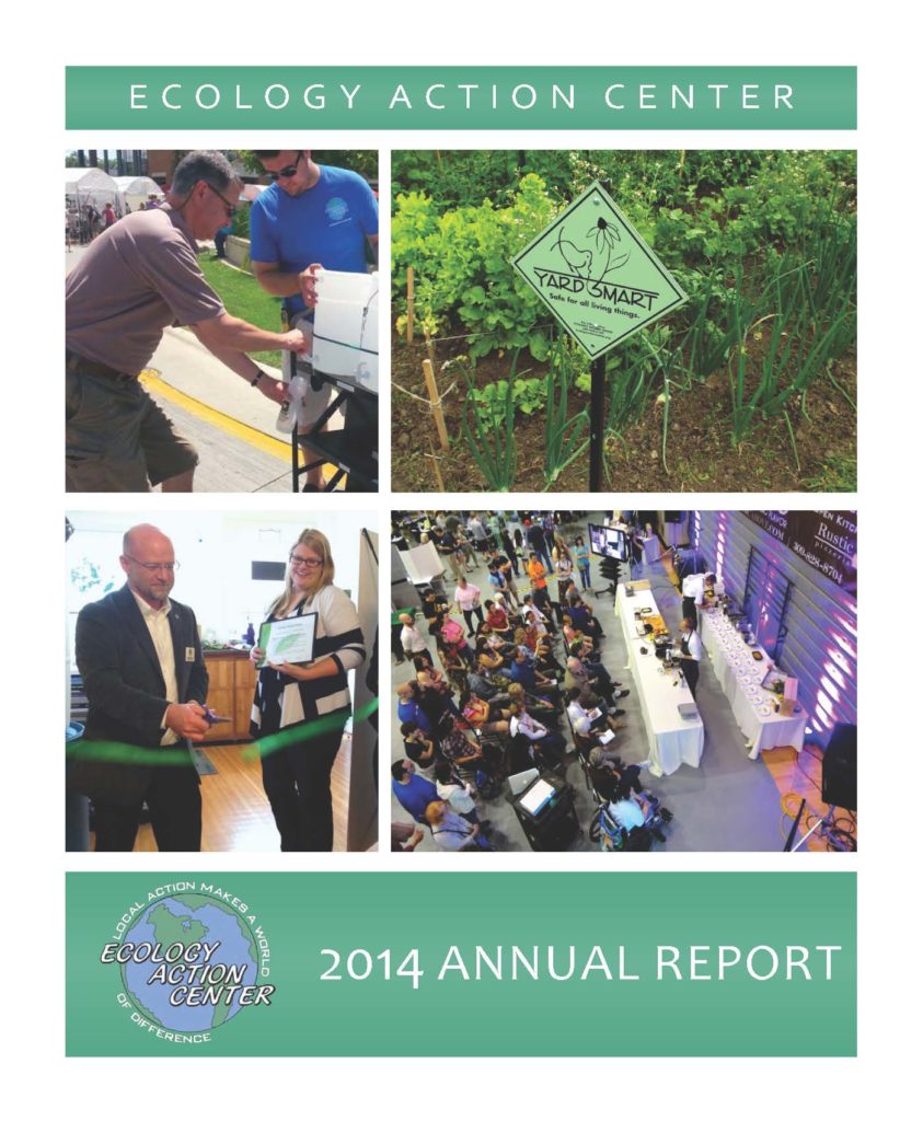 First page of the 2014 Annual Report 